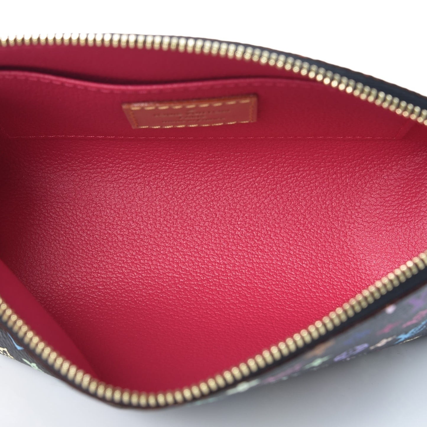 Monogram Multicolor Cosmetic Pouch Black Grenade