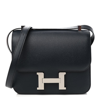 Hermes Epsom Constance 24 Bleu Indigo 1 of 10