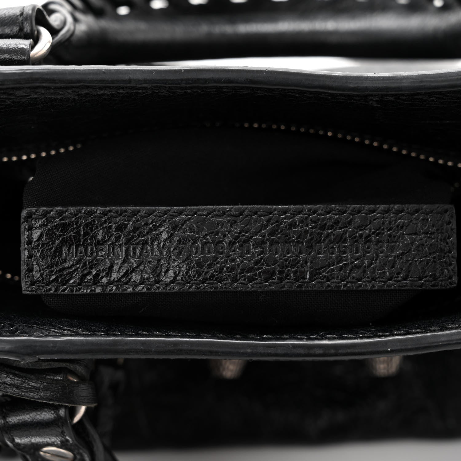 Balenciaga Agneau Arena Neo Cagole Handbag XS Black 7 of 12