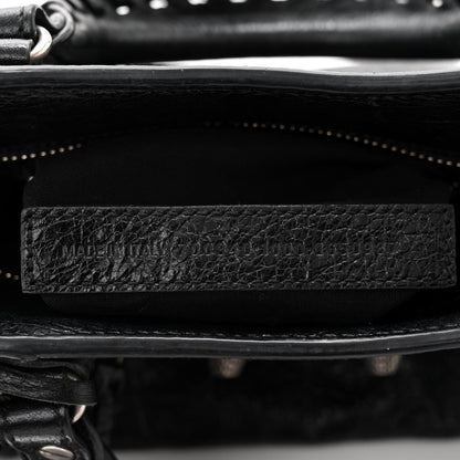 Balenciaga Agneau Arena Neo Cagole Handbag XS Black 7 of 12