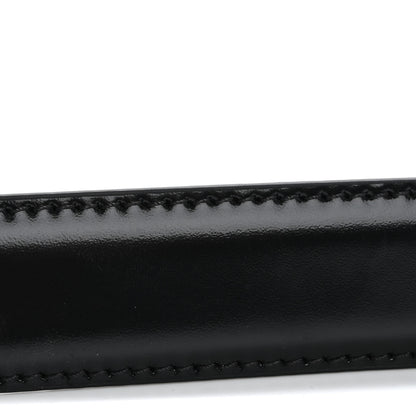 Celine Taurillon Calfskin Medium Triomphe Belt 85 34 Black 8 of 10