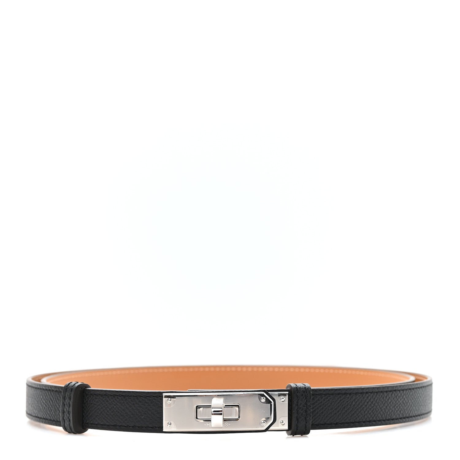 Hermes Epsom Kelly Belt Black 1 of 4