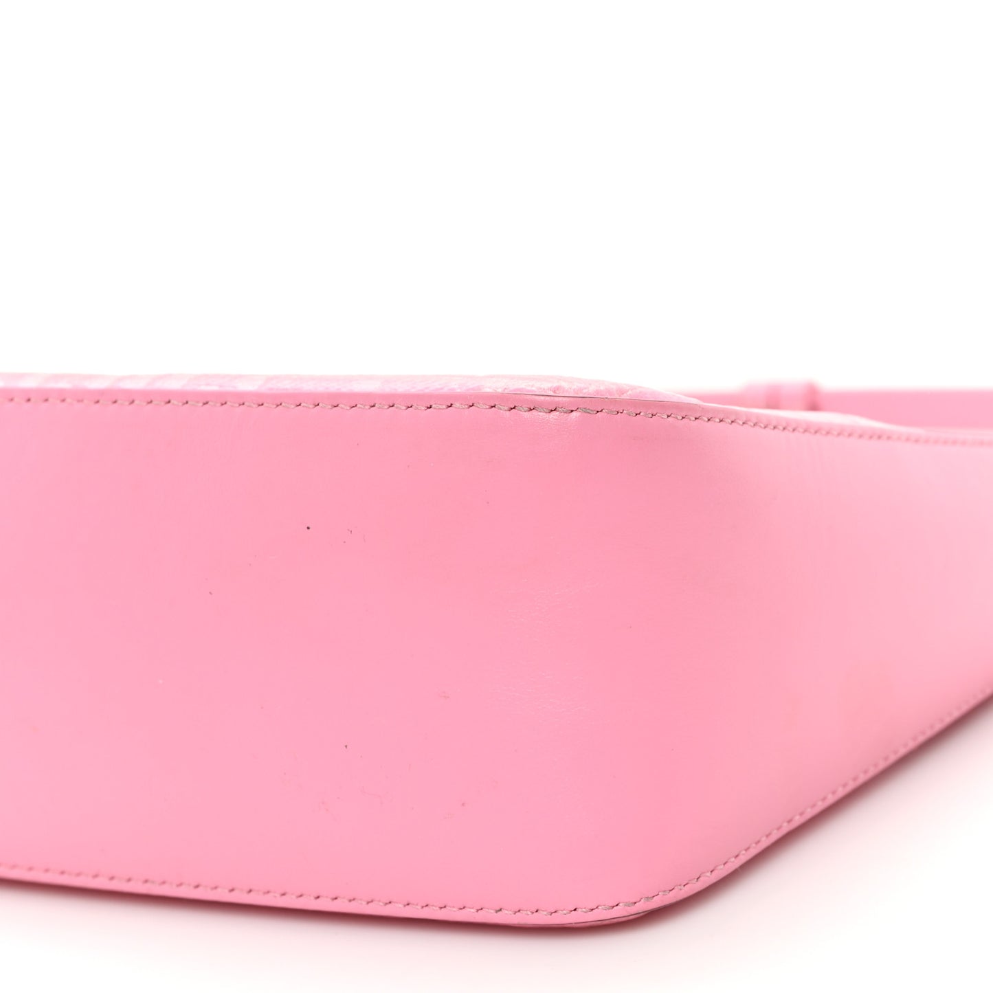 Coated Canvas Logo 4G Embossed Small Moon Cut Out Shoulder Bag Pink