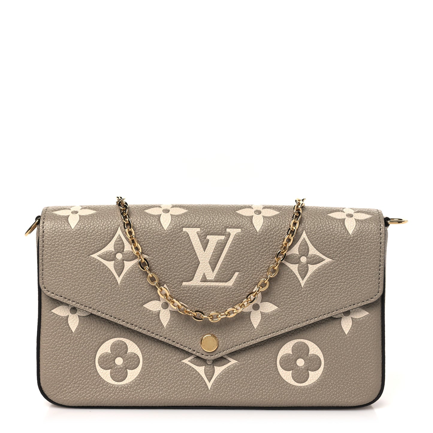 Empreinte Monogram Giant Felicie Pochette Tourterelle Creme