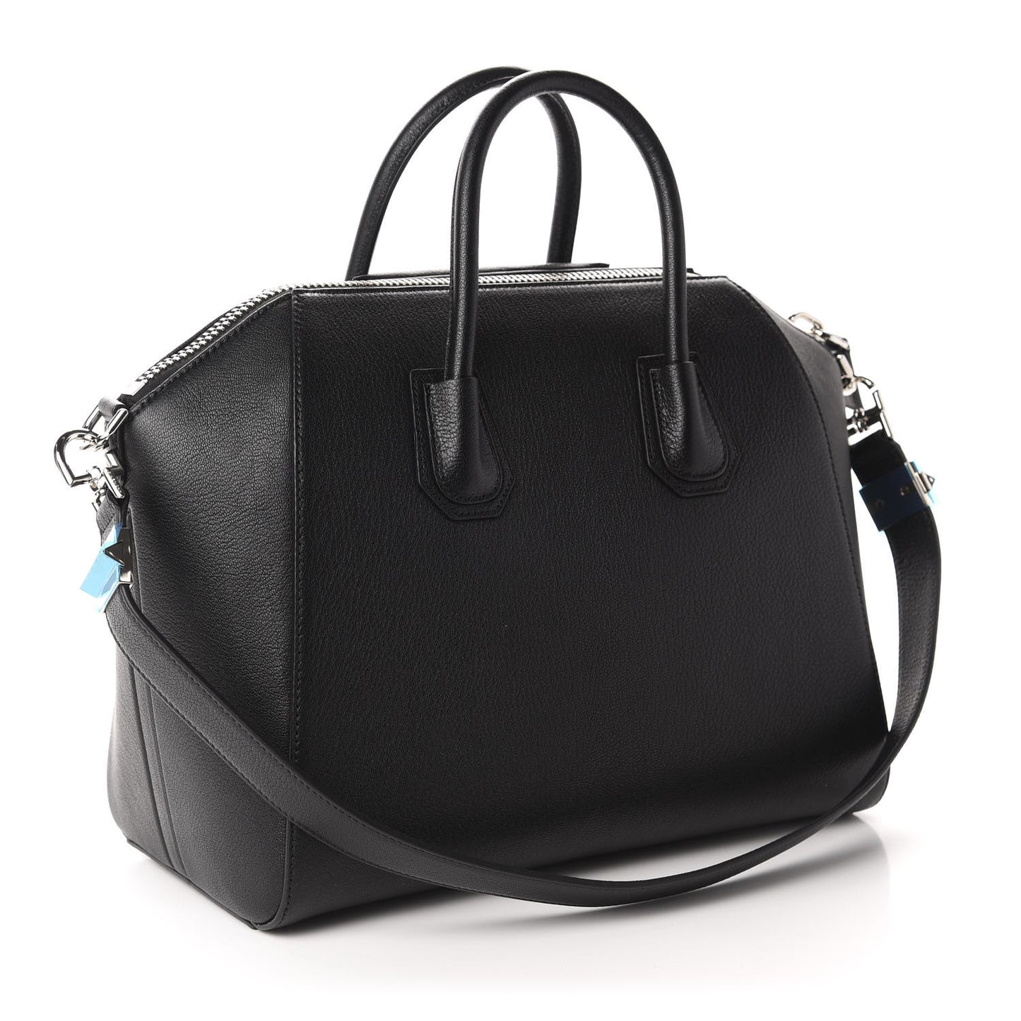 Sugar Goatskin Medium Antigona Black