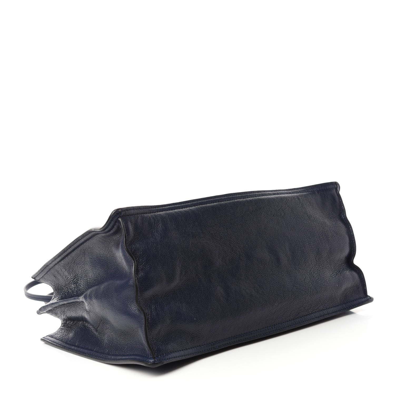 Prada Glace Calf Etiquette Tote Astrale Inchiostro 4 of 10