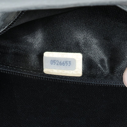 Chanel Patent Envelope Flap Bag Black 8 of 8