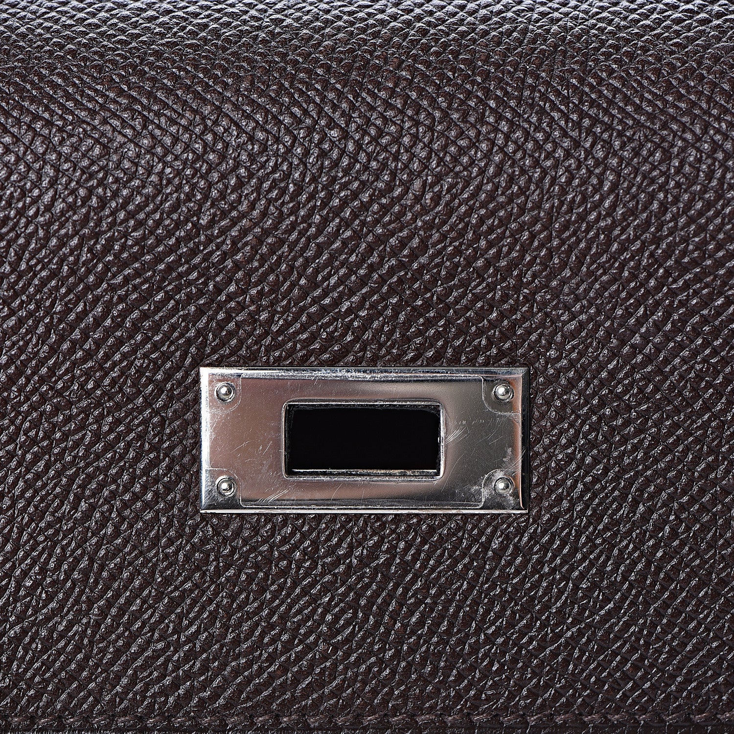 Hermes Epsom Kelly Retourne 32 Chocolate Orange 40 of 46