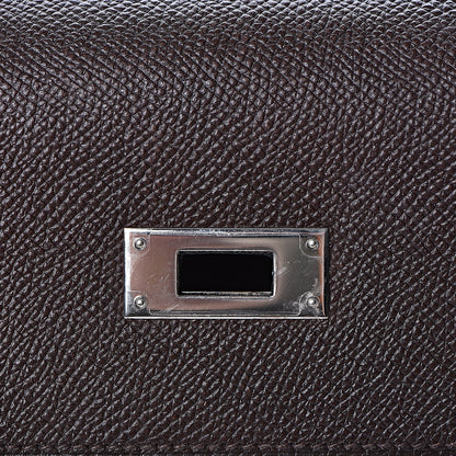 Hermes Epsom Kelly Retourne 32 Chocolate Orange 40 of 46