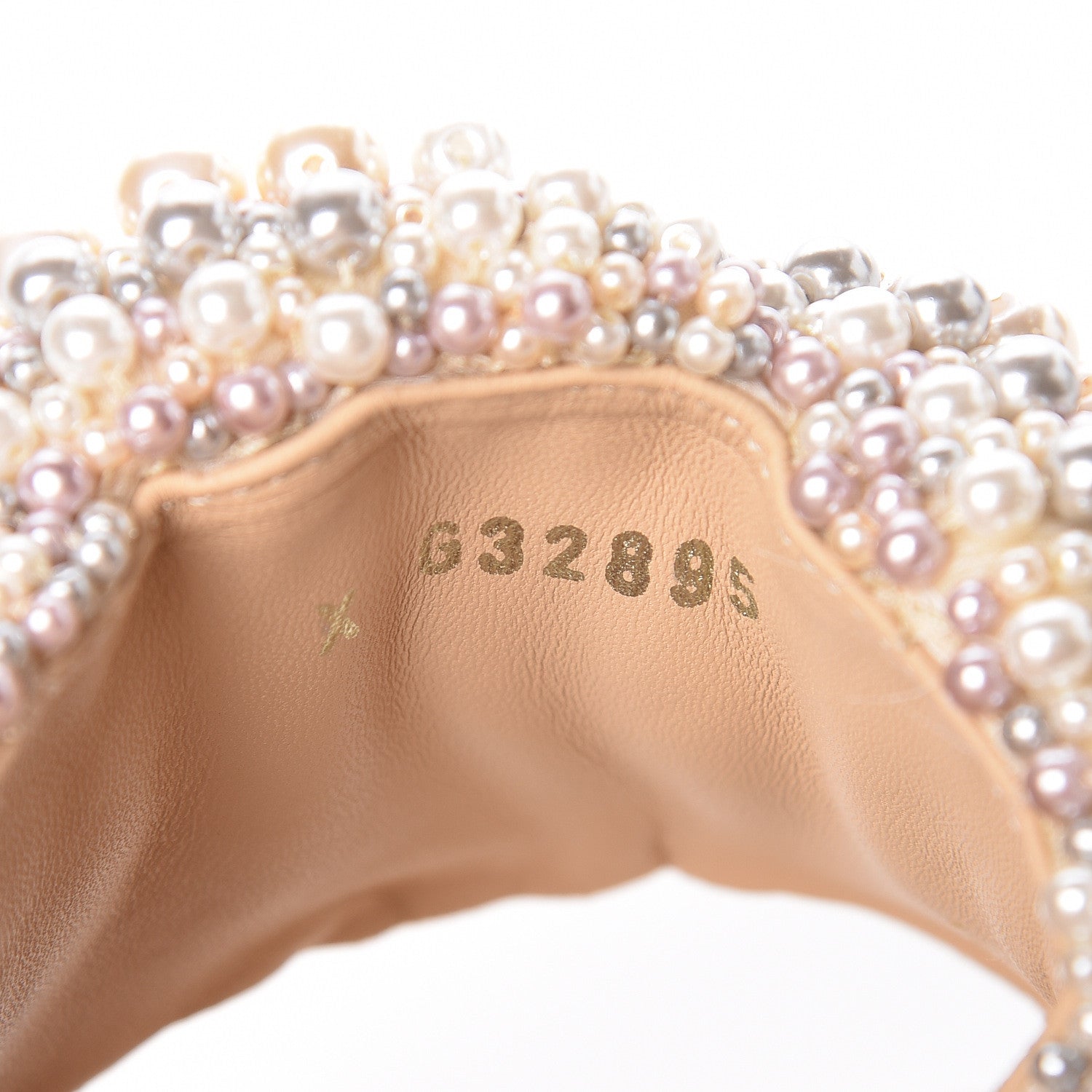 Chanel Fantasy Calfskin Pearl Cord CC Mules 36.5 Ivory 8 of 9