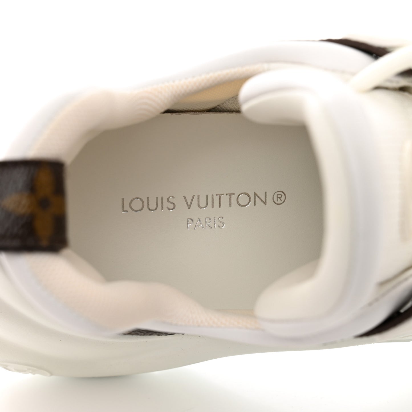 Patent Monogram LV Archlight Sneakers 36.5 White