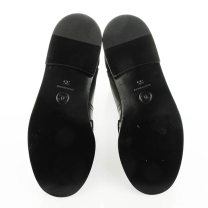 Chanel Calfskin Embroidered Western Boots 35 Black 5 of 7