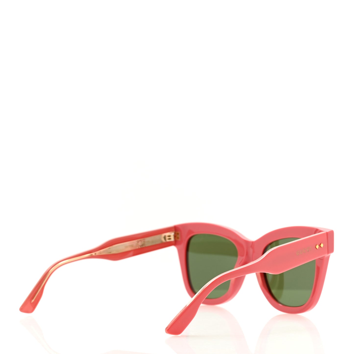 Acetate Square Frame Sunglasses GG1082S Pink