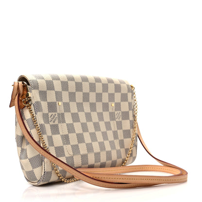 Louis Vuitton Damier Azur Favorite MM 3 of 7