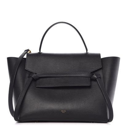 Celine Grained Calfskin Mini Belt Bag Black 1 of 9
