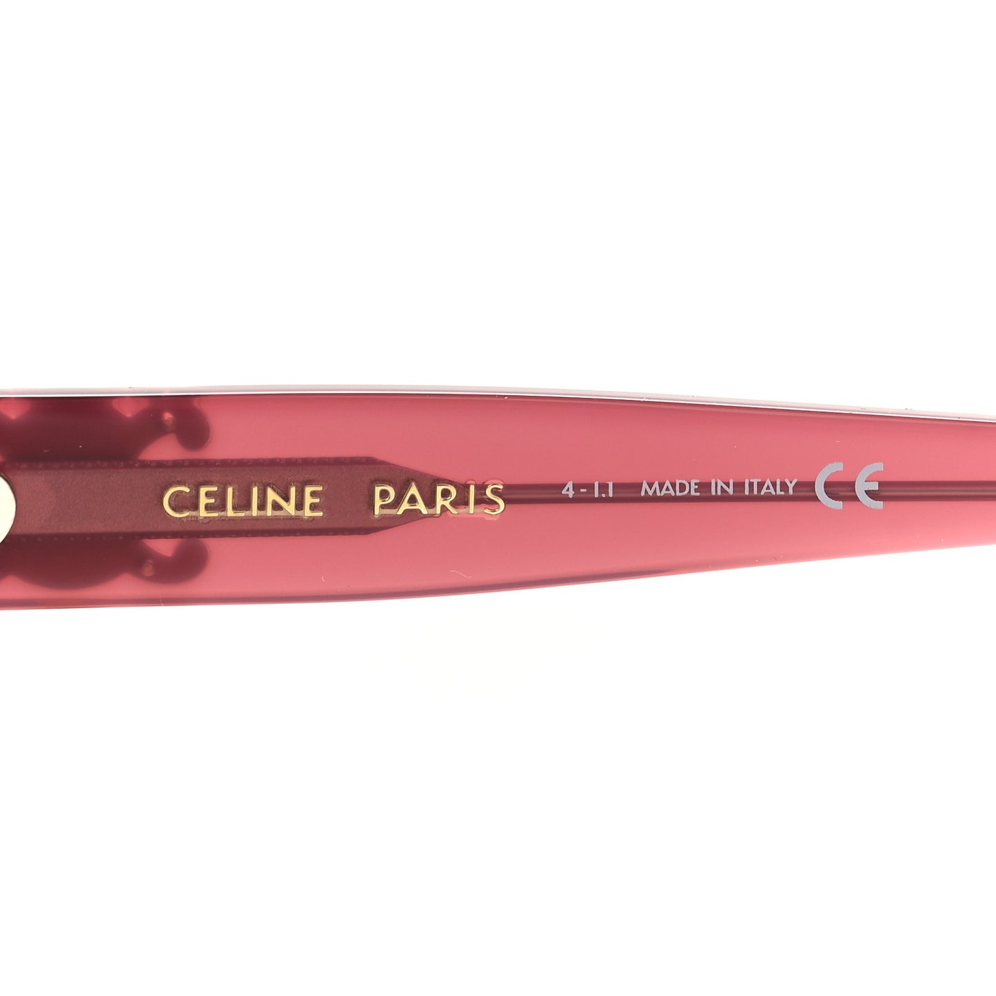 Acetate Triomphe Sunglasses CL40189F Milky Merlot