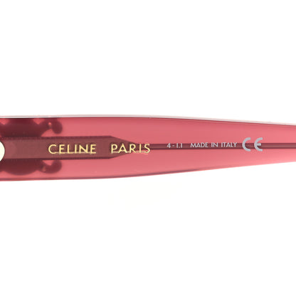 Celine Acetate Triomphe Sunglasses CL40189F Milky Merlot 5 of 7