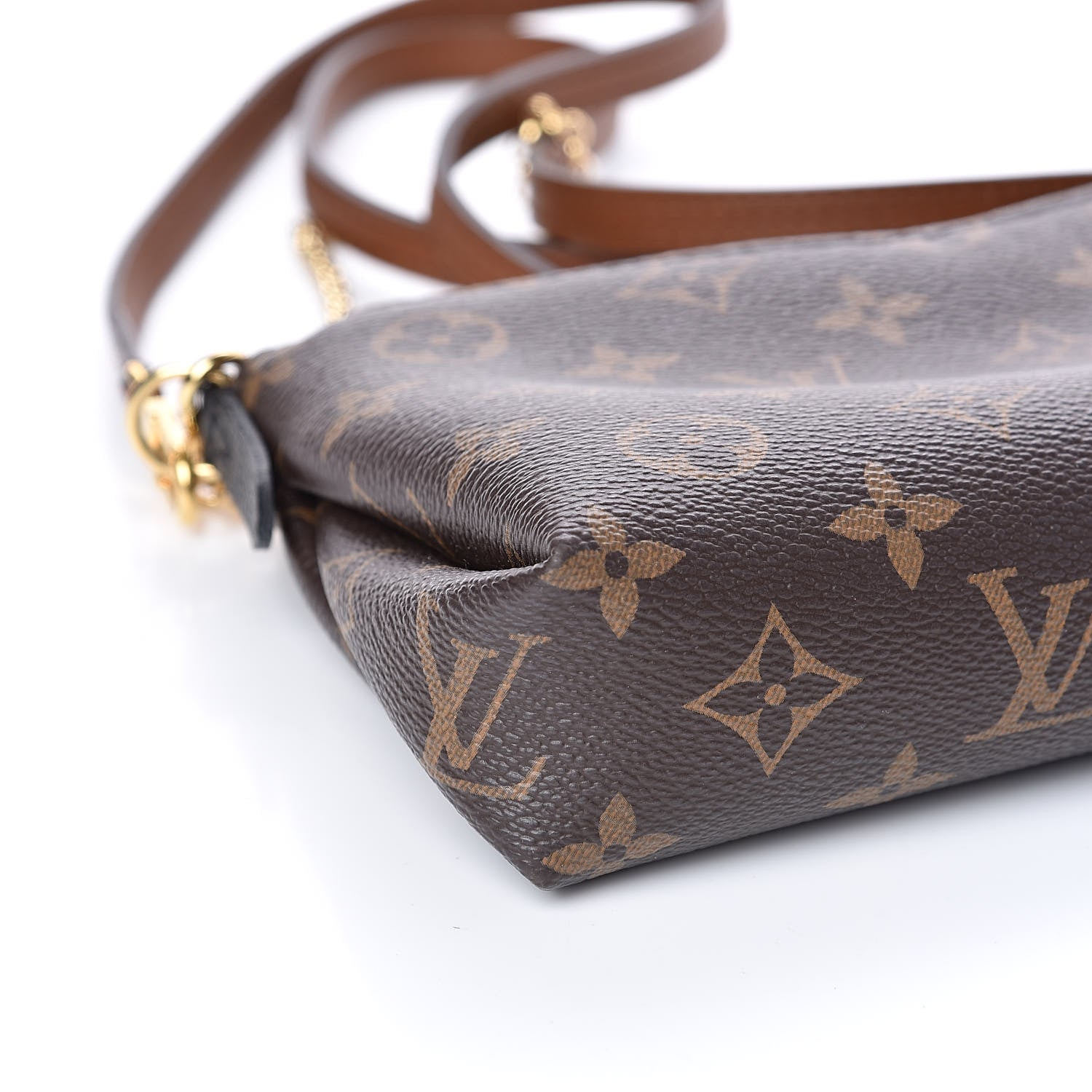 Louis Vuitton Monogram Pallas Clutch Black 6 of 8
