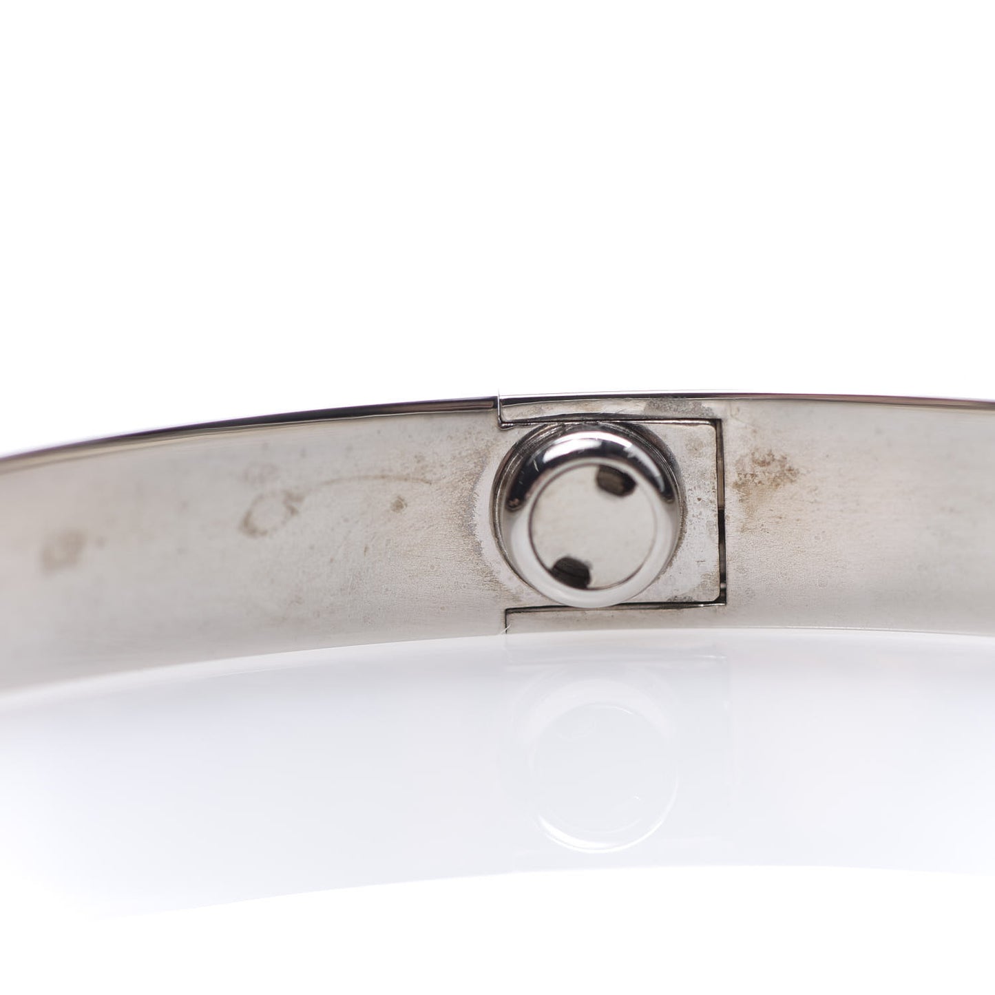 18K White Gold LOVE Bracelet 18