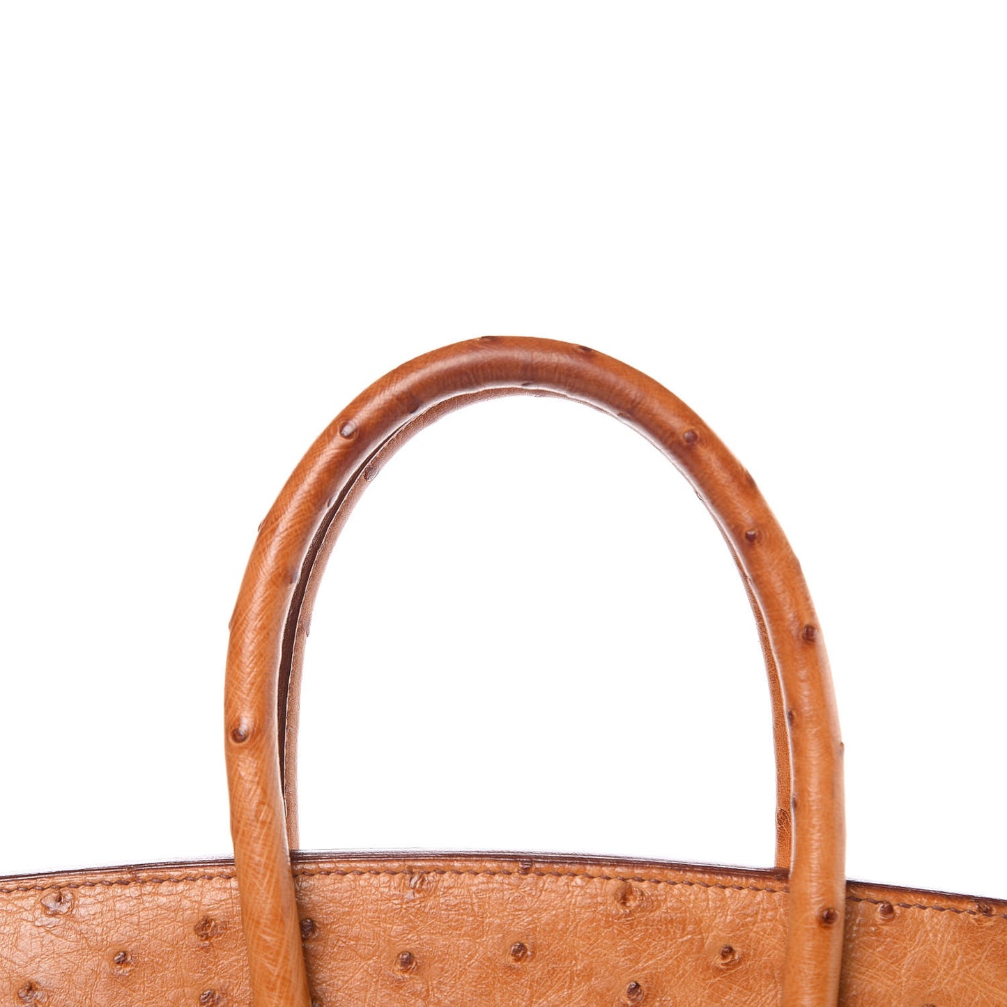 Ostrich Birkin 35 Gold