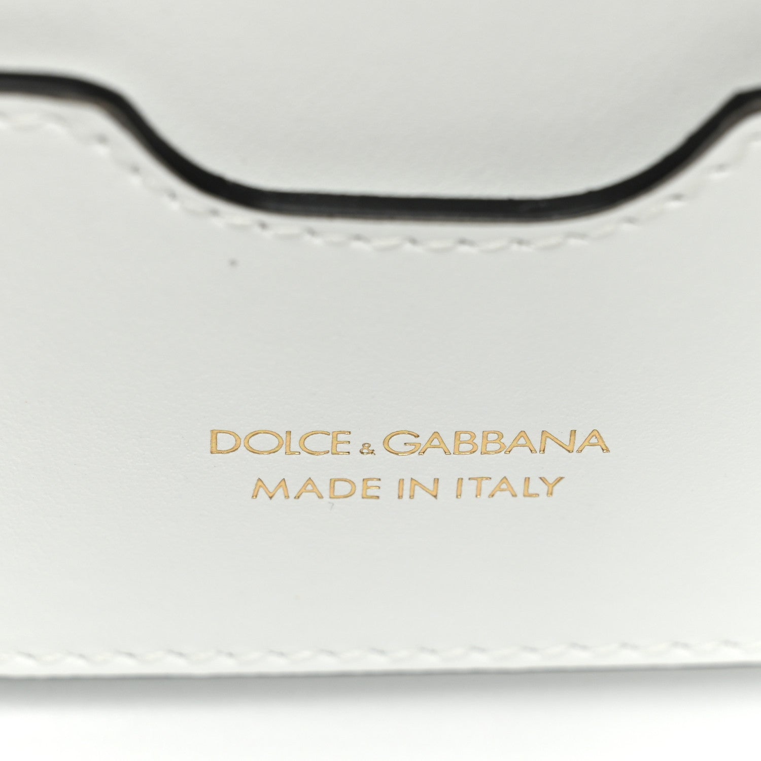 Dolce & Gabbana Calfskin Hot Stuff DG Logo 3.5 Crossbody Bag White 6 of 12