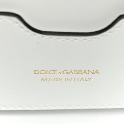 Dolce & Gabbana Calfskin Hot Stuff DG Logo 3.5 Crossbody Bag White 6 of 12