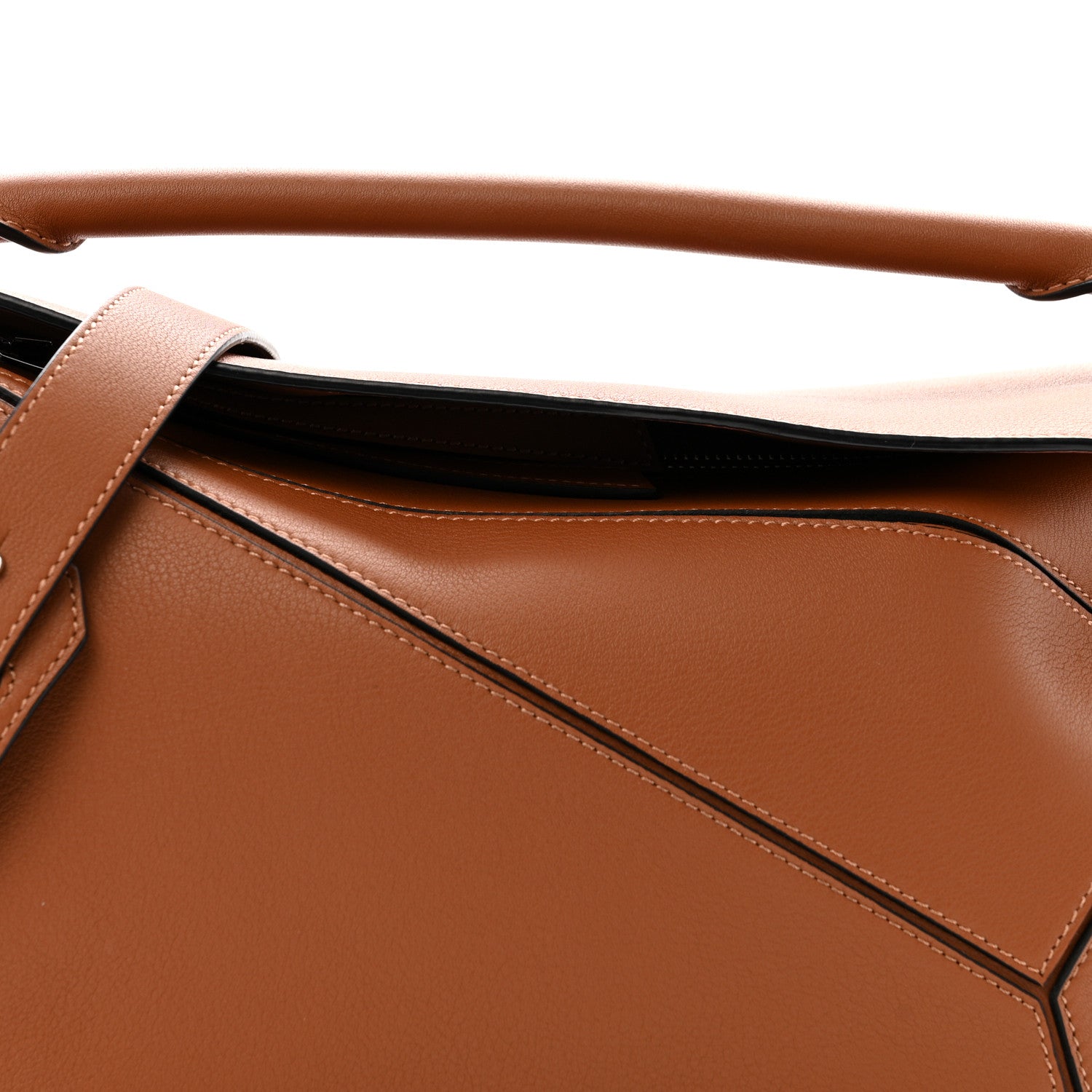 Loewe Calfskin Medium Puzzle Bag Tan 7 of 12