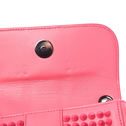 Christian Louboutin Calfskin Spiked Sweety Charity Crossbody Bag Pink 7 of 10