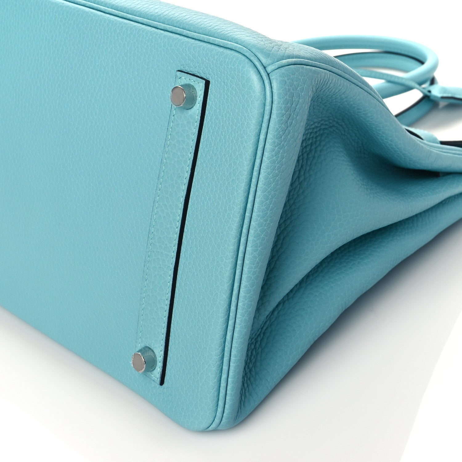 Hermes Togo Birkin 35 Bleu Atoll 9 of 9