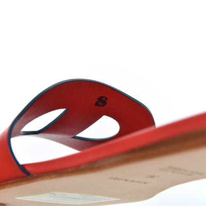 Hermes Calfskin Lisboa Sandals 36 Jasper Rouge 15 of 17