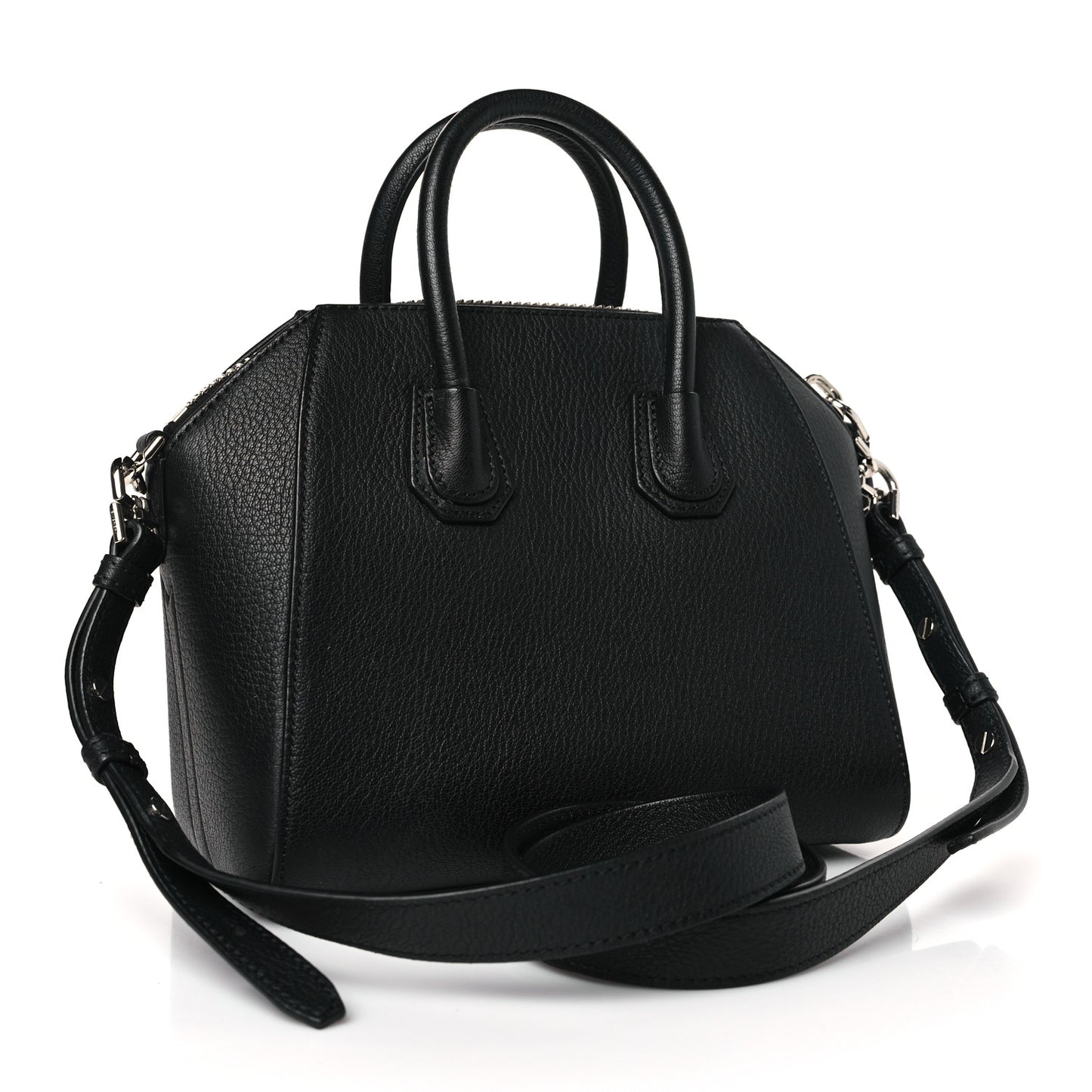 Sugar Goatskin Mini Antigona Black