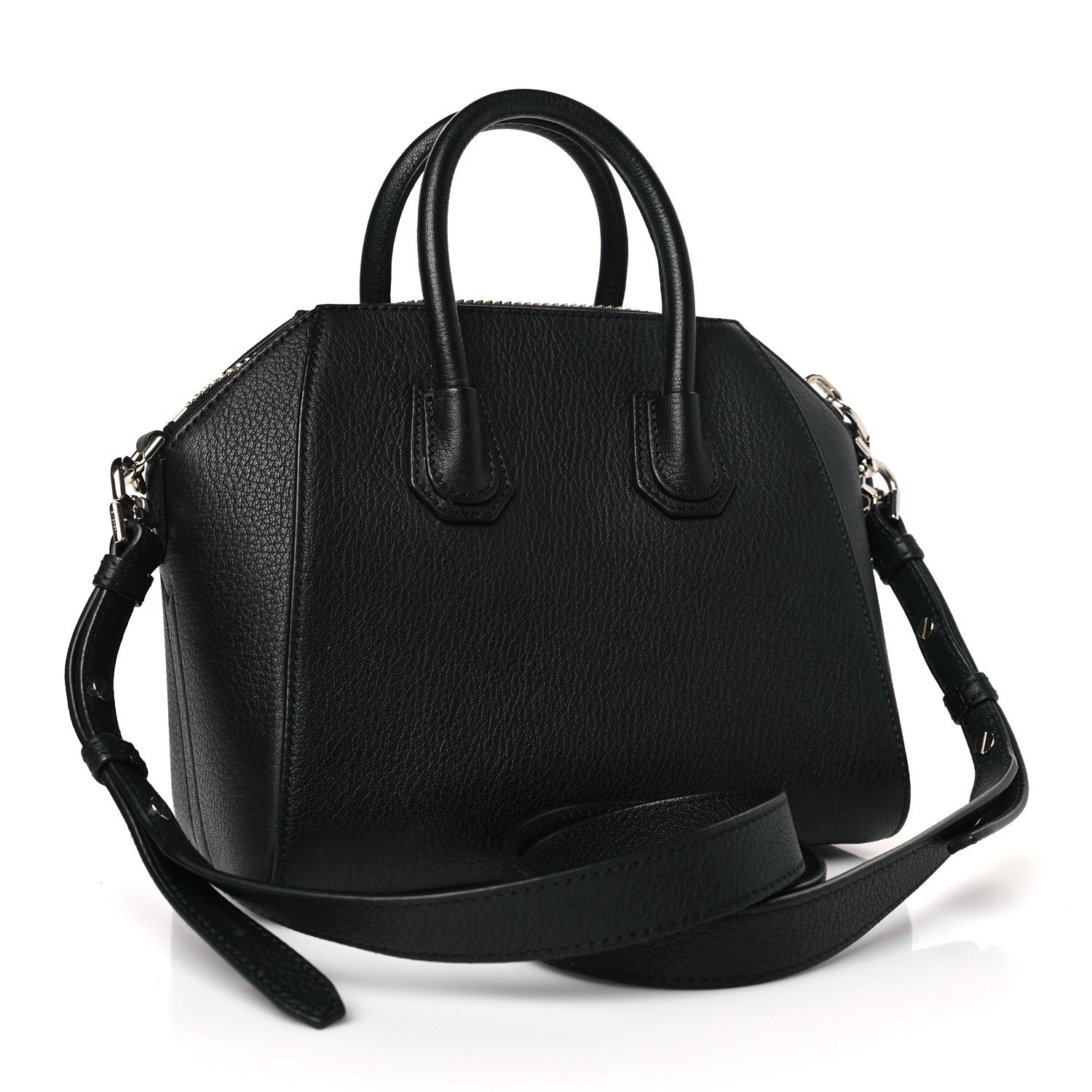 Givenchy Sugar Goatskin Mini Antigona Black 3 of 9