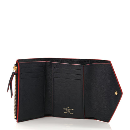 Louis Vuitton Empreinte Victorine Wallet Marine Rouge 5 of 7