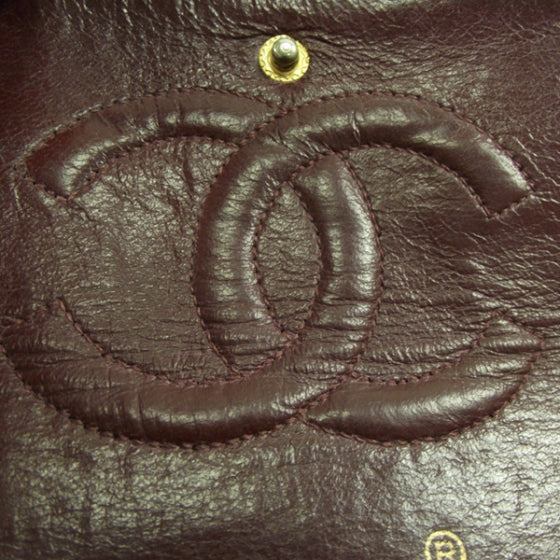 Vintage Lambskin Double Medium Flap Bag