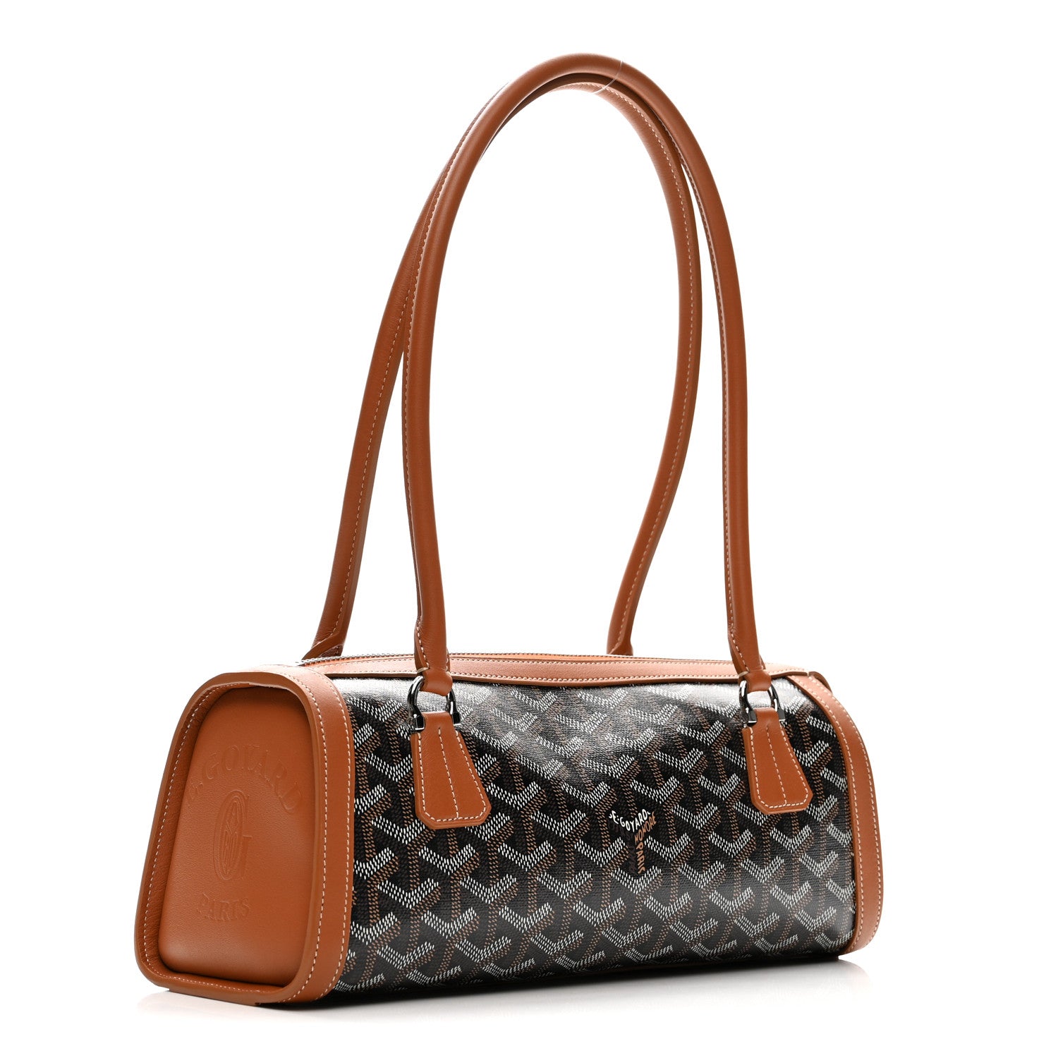 Goyard Goyardine Bonbonnière Bag Black Gold 3 of 10