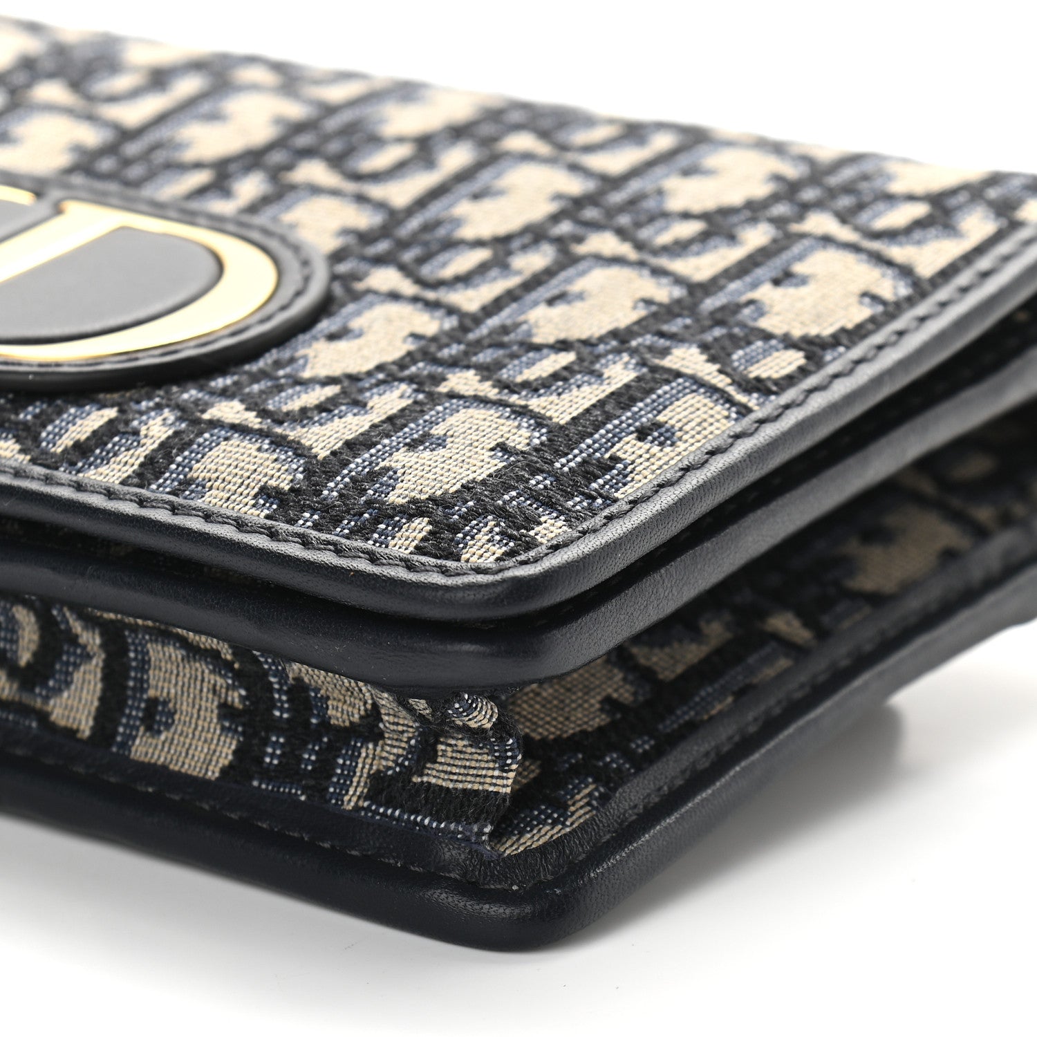 Christian Dior Oblique 30 Montaigne 2-In-1 Pouch Blue 8 of 8