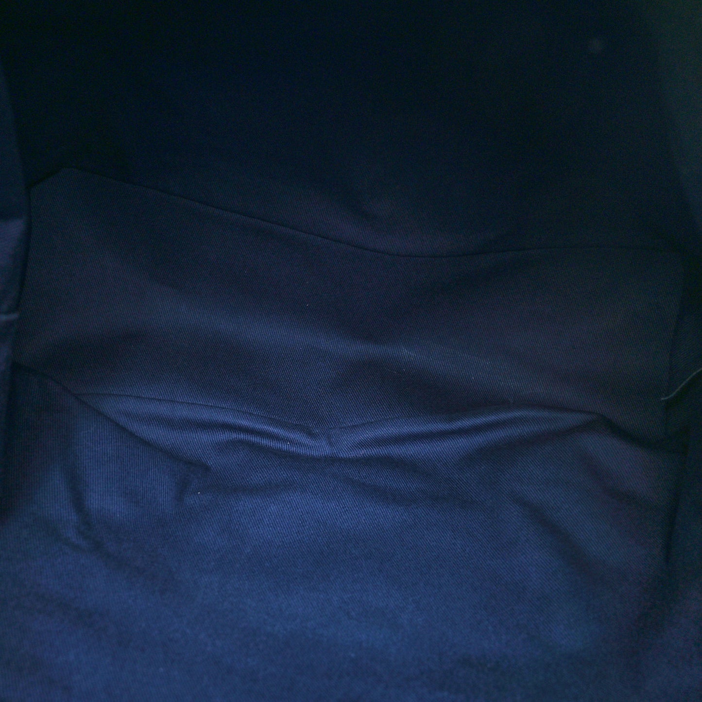 Canvas Large Deauville Backpack Blue