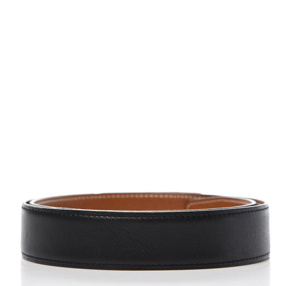 Hermes Box Epsom 32mm Belt Strap 70 Black Gold 2 of 8