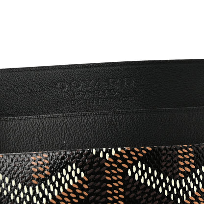Goyard Goyardine Saint Sulpice Card Holder Black 6 of 7
