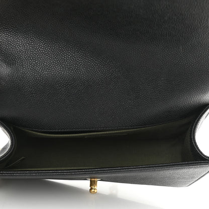 Chanel Caviar Quilted Medium Boy Flap Black 5 of 11