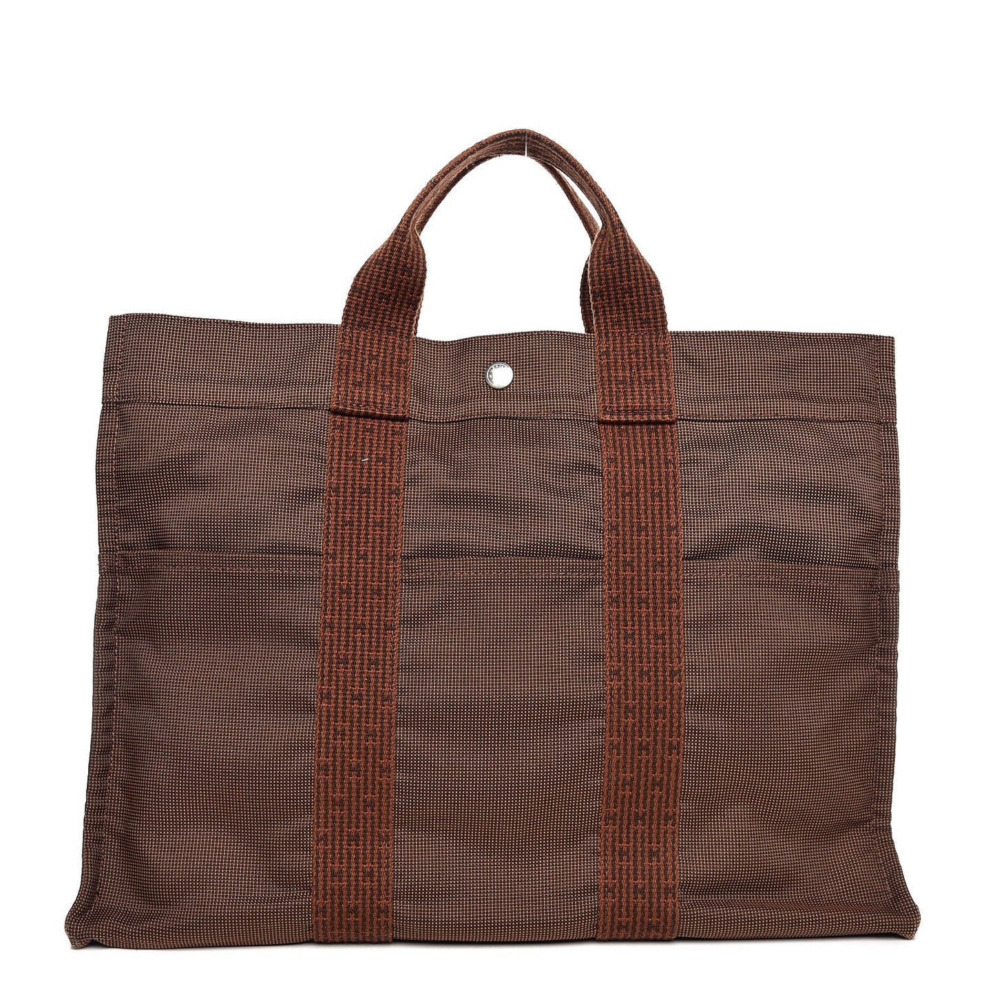 Canvas Herline MM Tote Brown