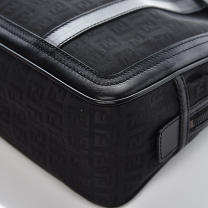 Fendi Zucchino Satchel Black 9 of 11