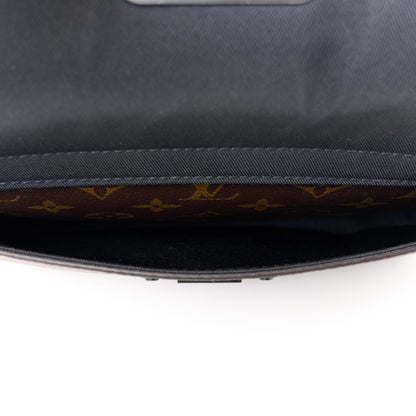 Louis Vuitton Monogram Macassar S Lock Messenger Minty Green 7 of 13