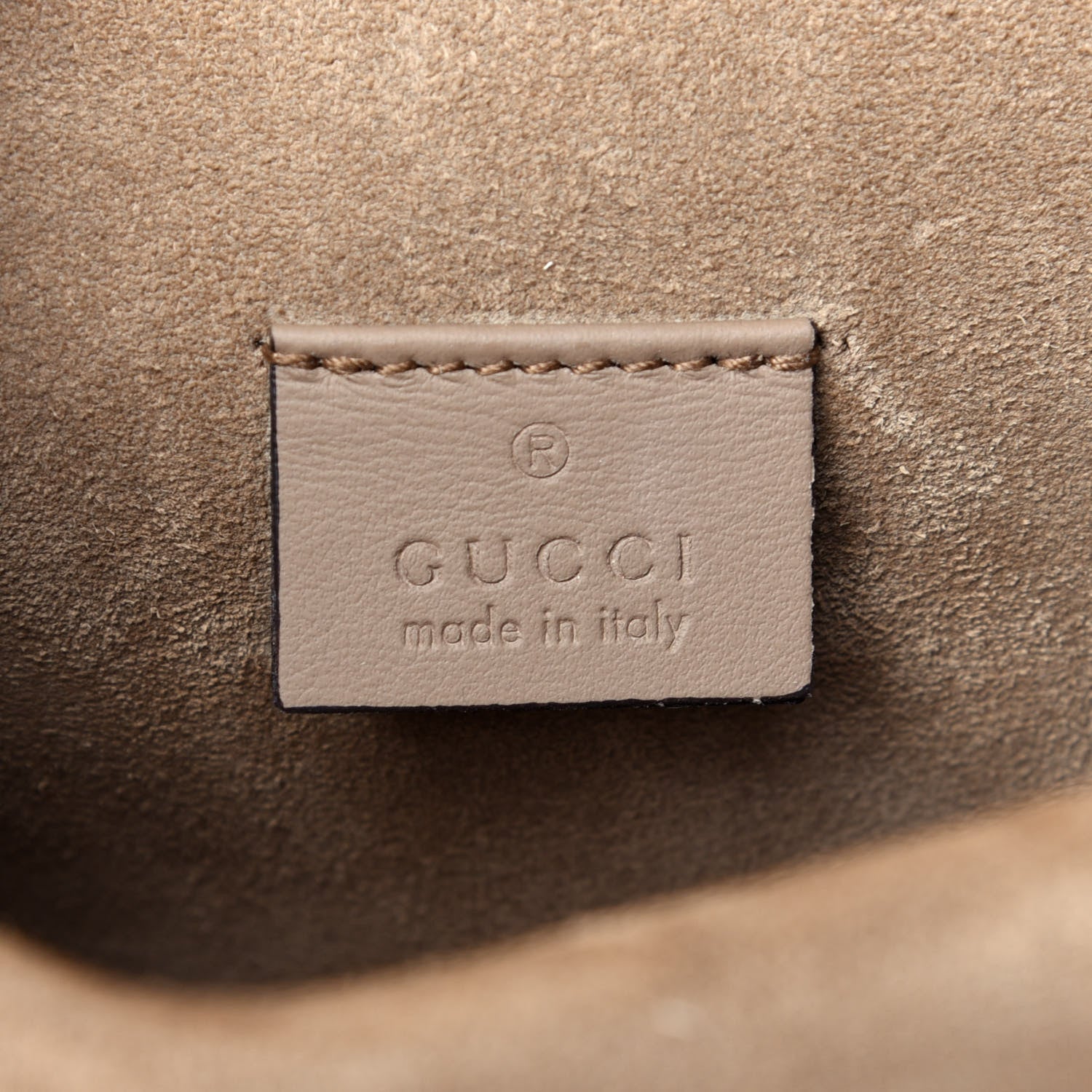 Gucci GG Supreme Monogram Mini Dionysus Shoulder Bag Taupe 8 of 10