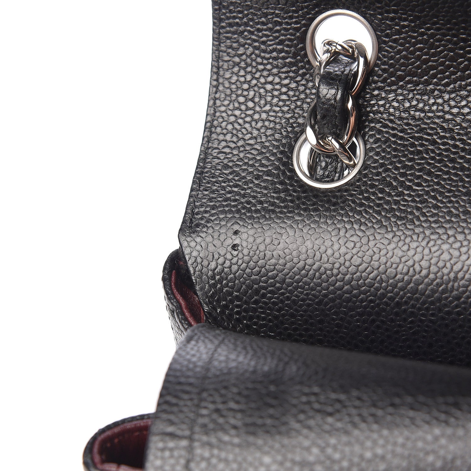 Chanel Caviar Quilted Jumbo Double Flap Black 14 of 14