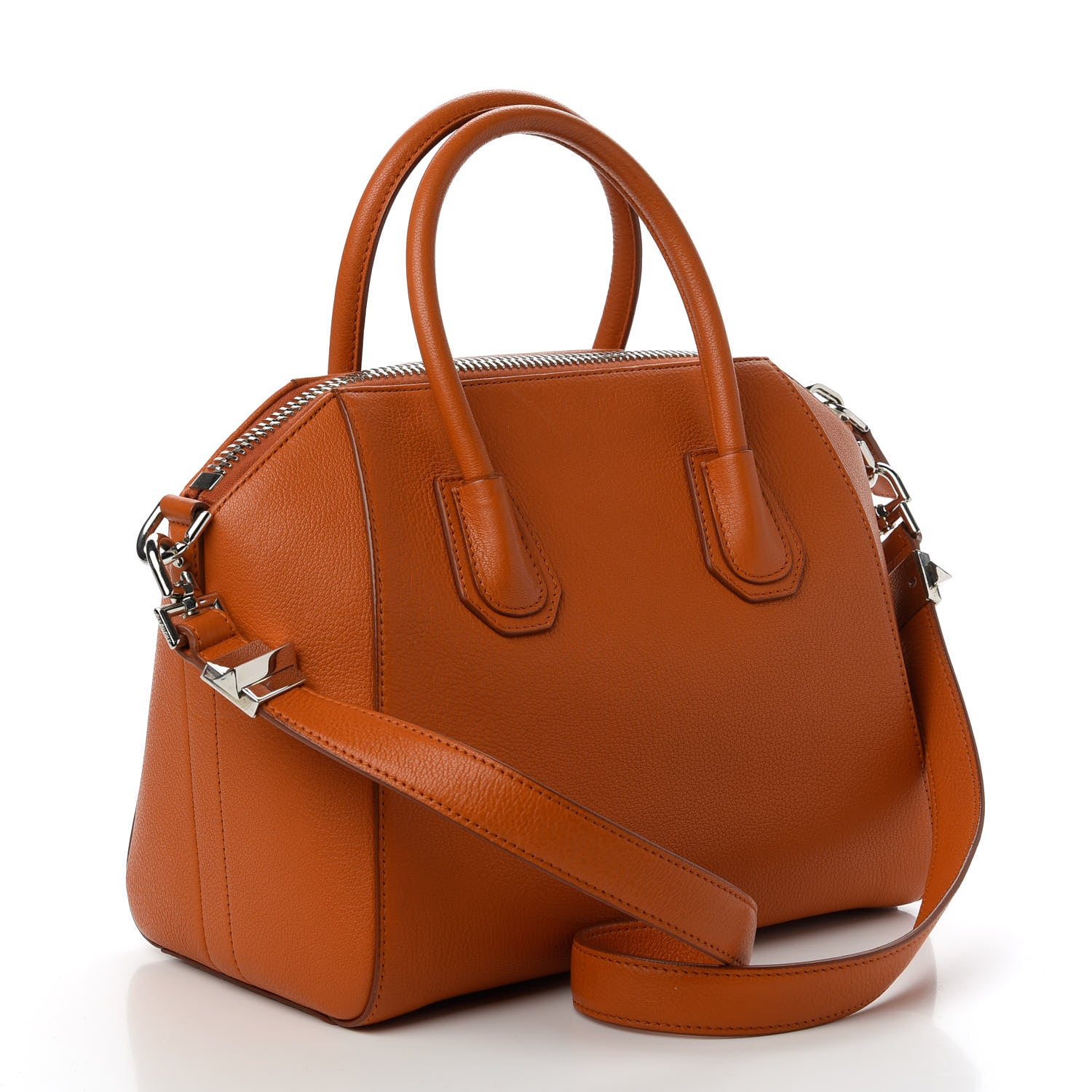 Givenchy Sugar Goatskin Small Antigona Orange 3 of 10
