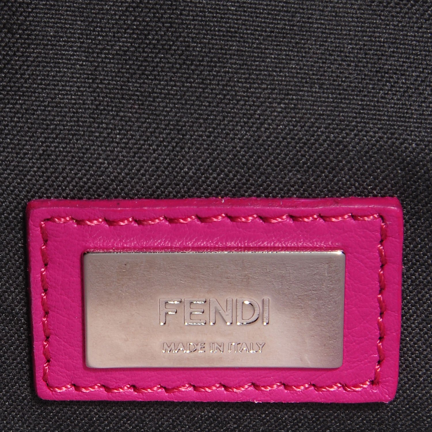 Fendi Smooth Calfskin 3Baguette Shoulder Bag Magenta 6 of 10