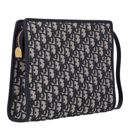 Christian Dior Oblique 30 Montaigne Pouch Blue 3 of 11
