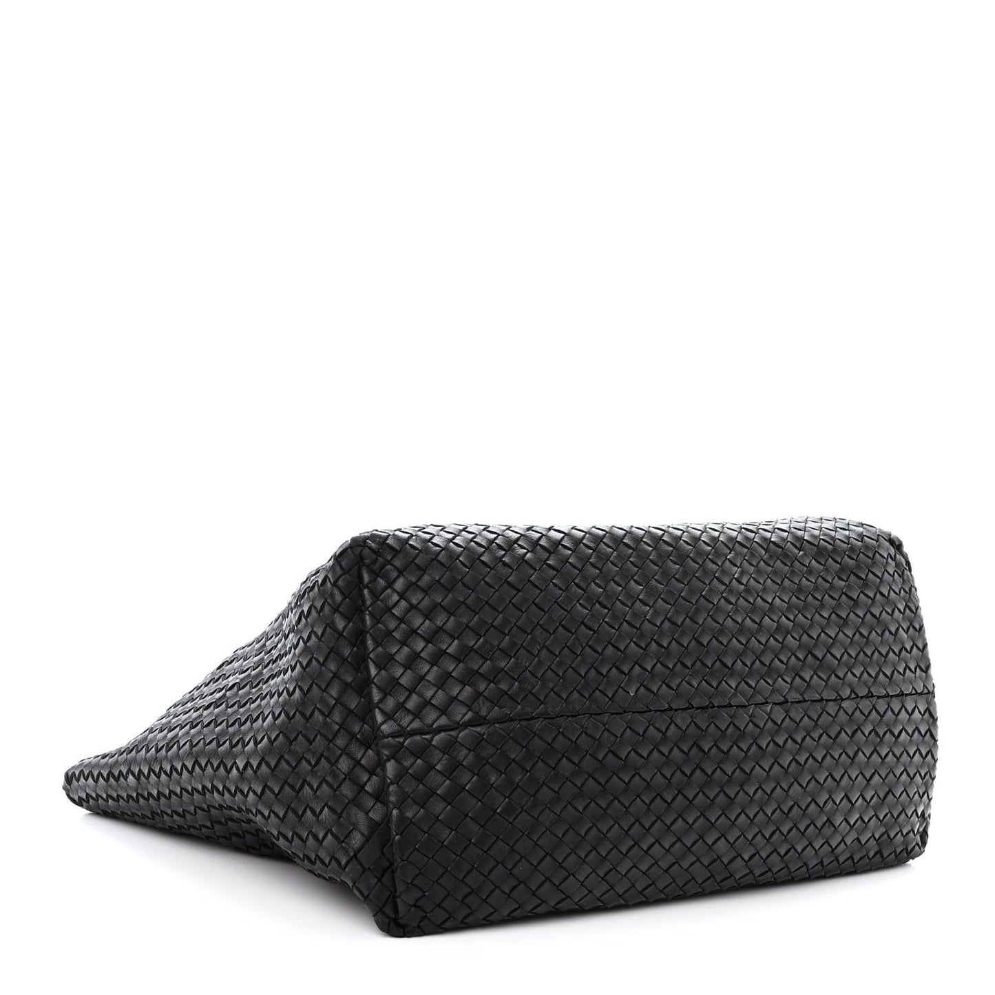 Nappa Intrecciato Large Cabat Black