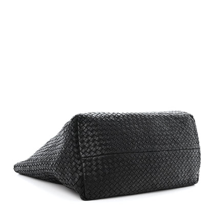 Bottega Veneta Nappa Intrecciato Large Cabat Black 4 of 16